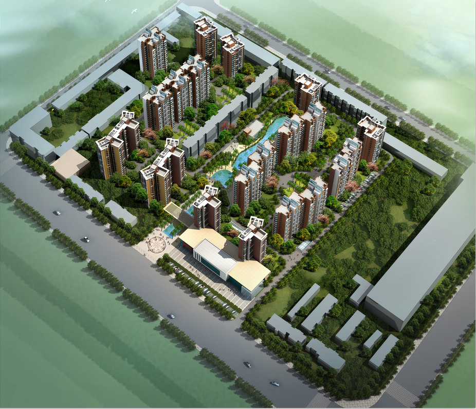 新疆五家渠市北新佳境住宅小區(qū)方案設(shè)計(jì)